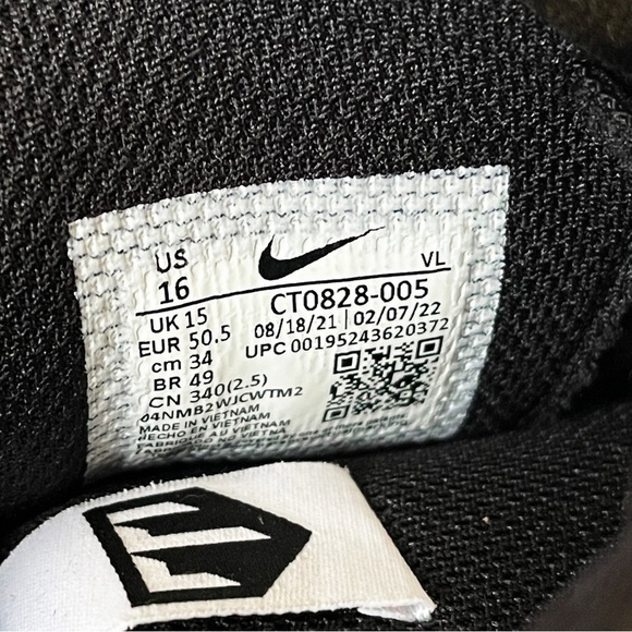 ✨NEW!✨ NIKE FORCE TROUT 7 PRO MCS CT0828 005 Size 16 - Picture 14 of 15